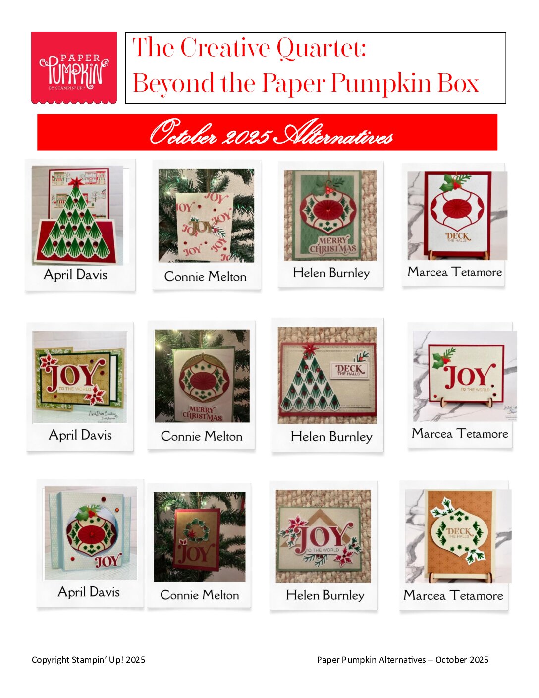 Paper Pumpkin Alternatives - October 2025
