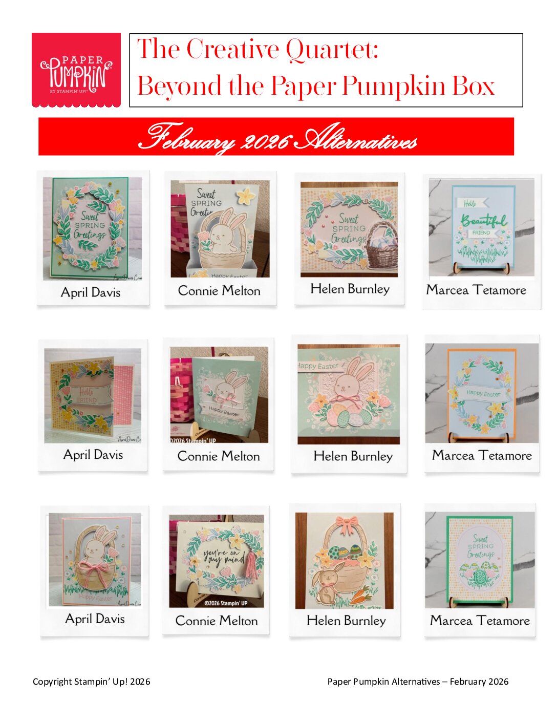 Paper Pumpkin Alternatives - February 2026
