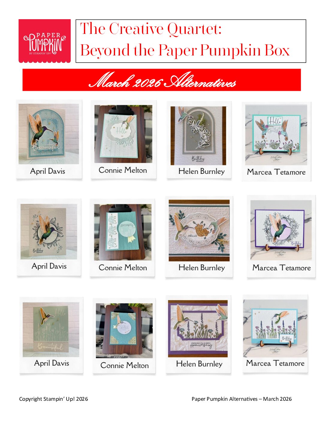 Paper Pumpkin Alternatives - March 2026